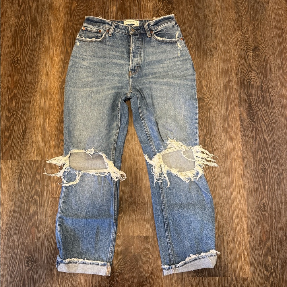 Abercrombie Dad jeans